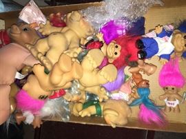Vintage Trolls, troll dolls