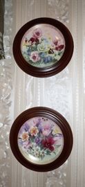 2 of 4 Lena Liu wood framed plates