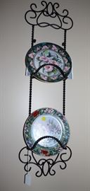 Lena Liu hummingbird plates
