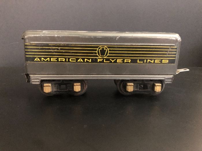 American Flyer Tender. Set Up and Photo by BC