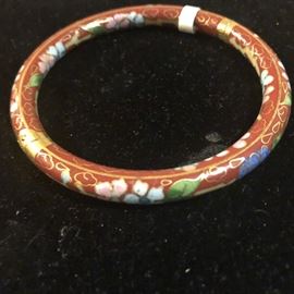 Cloisonné bracelet