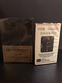 Vintage VHS pilot training cassette tapes