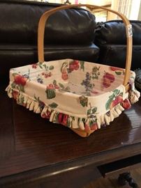 Longaberger Basket, marked on the bottom
