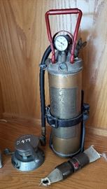 Vintage Fire Fighter Equipment