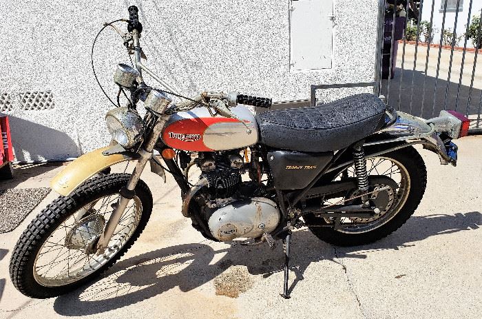 Vintage 1973 Triumph TR5T Trophy Trail 500cc low mileage motorcycle, COMING UP SOON in our Long Beach, CA estate sale. This Friday and Saturday, September 14th & 15th, 9am to 3pm.
3916 Cerritos Ave
Long Beach, CA 90807 #bixbyknolls
Scroll through all 4 photos
.
.
.
#estatesale #longbeach #triumphmotorcycle #triumphmotorcycles #triumph #motorcycle #triumphnation #fortheride #rideordie #ride #1973 #motorcyclesofinstagram #twowheels #irodetoday #instamoto #motorcyclephotography #motorcyclelife #british #uk #isdt