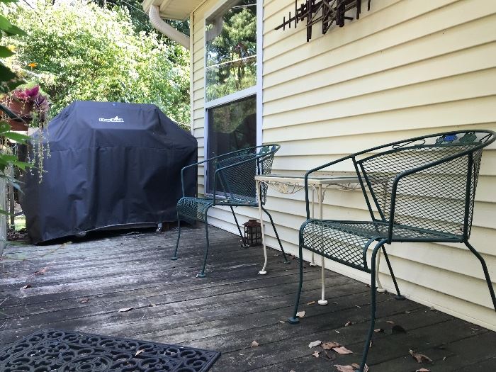Patio Chairs, Grill