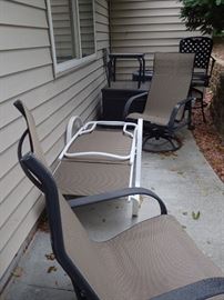 ASSORTED PATIO FURNITURE