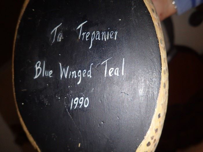 BLUE WINGED TEAL 1990