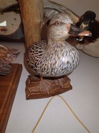 CARVED DUCK