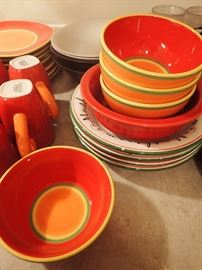 DANSK / SET DISHES / MICROWAVE - DISHWASHER SAFE