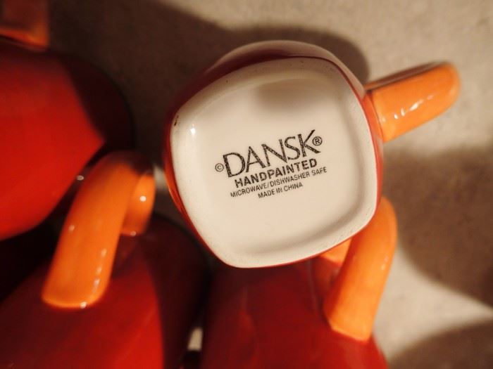 DANSK / SET DISHES / MICROWAVE - DISHWASHER SAFE