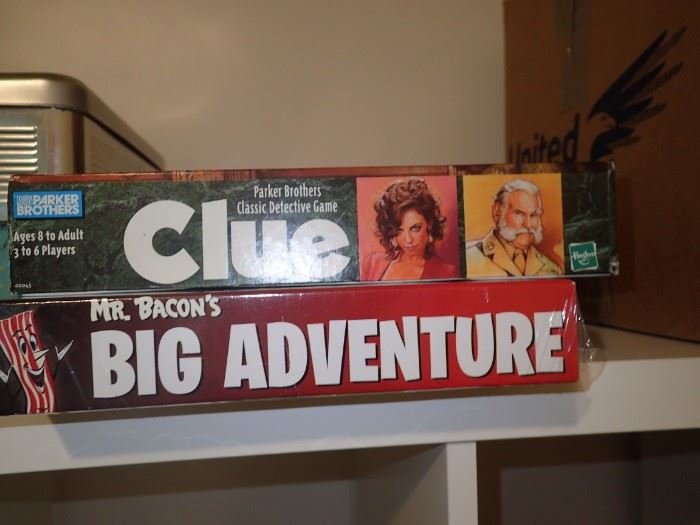 CLUE / BIG ADVENTURE GAMES