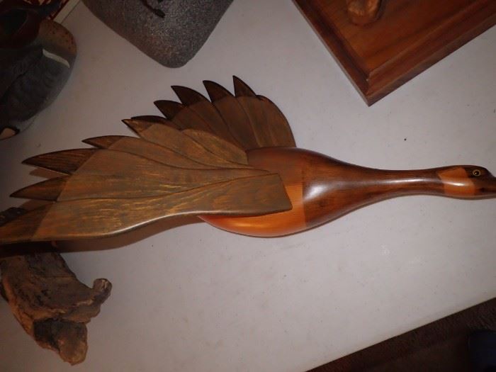 WOOD FLYING GOOSE