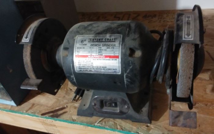 STONY CRAFT BENCH GRINDER