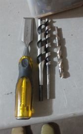 LOTS OF BITS AND CHISELS