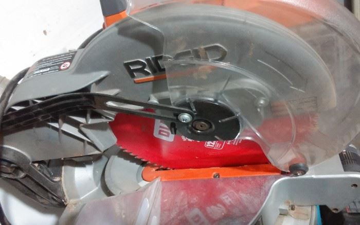 RIDGID SAW ON CART