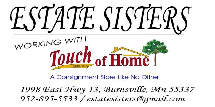 ESTATE SISTERS ,  Is a full Service Professional Estate Sales company.  Estate Sisters  provides turnkey services  for those who need to liquidate their property be it a death of a loved one,   transitioning a loved one,  a divorce, or down sizing / moving  to a new residence.   
Estate Sisters takes the  personal approach,  handling personal property with care so that each client will 
receive the maximum benefit. Contact us for a Free in home consultation. 


