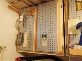 CABINETS WITH PEG FRONT FOR SALE