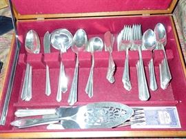 SILVERWARE IN BOX