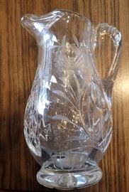 CRYSTAL WATER PITCHER