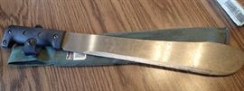 LARGE MACHETE WITH CASE 