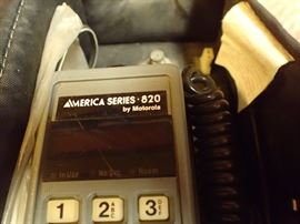 PHONE IN A BAG AMERICA  SERIES 820 BY MOTOROLA