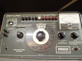 SPRAGUE LEAKAGE CURRENT - VOLTAGE METER