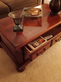 DRAWERED COFFEE TABLE