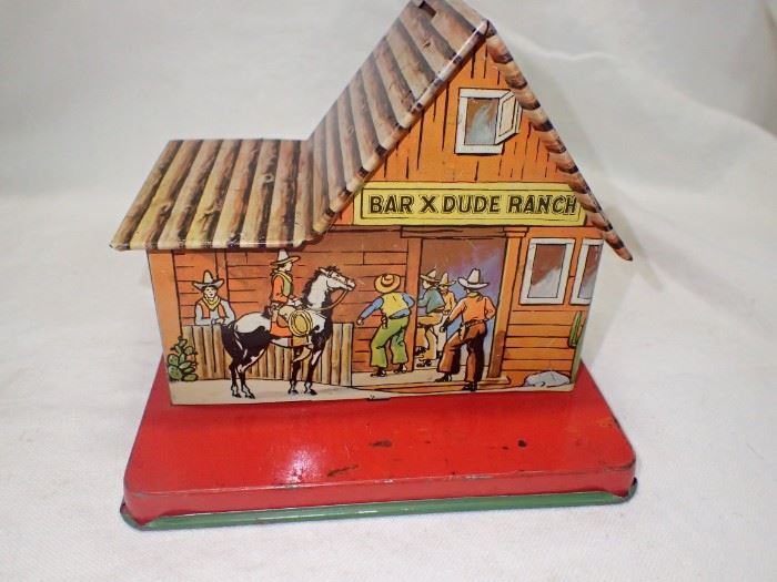 BAR X DUDE RANCH TIN HOUSE