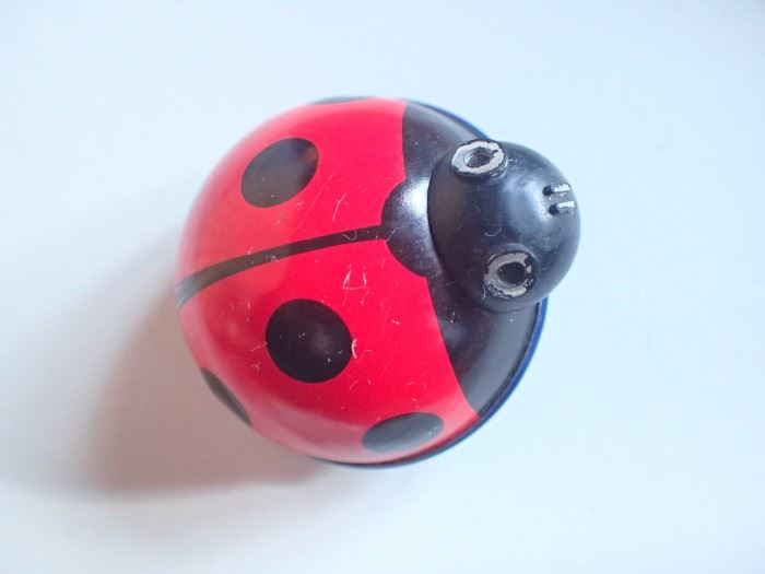 LADY BUG TIN TOY