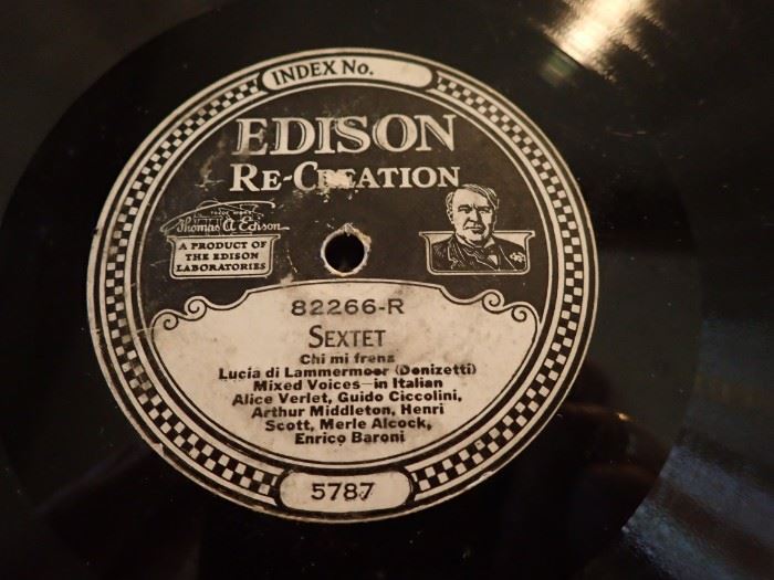 EDISON RE-CREATION 82266-R SEXTET - 5787