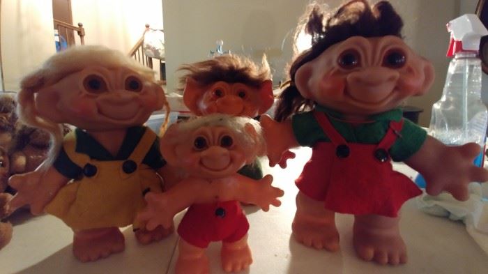 TROLL DOLLS MADE IN DENMARK