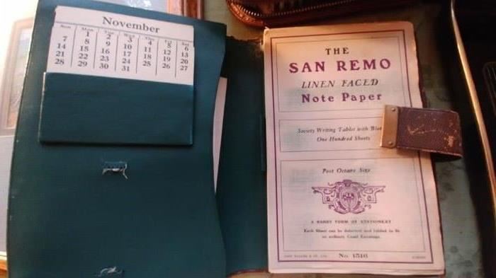 SAN REMO CALENDAR BOOK