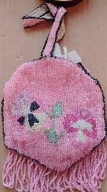 BEADED PURSE