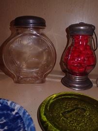 GLASS CLOCK JAR  / LANTERN JAR