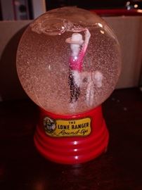 THE LONE RANGER ROUND UP WATER GLOBE