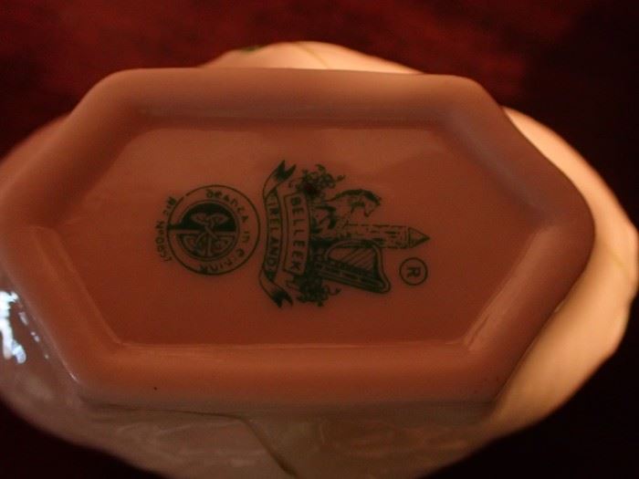 BELLEEK SM OVAL DISH