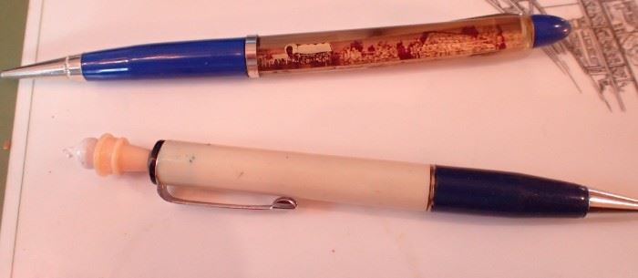 ADVERTISING PENS /DAIRY QUEEN PEN / STAGE COACH PEN