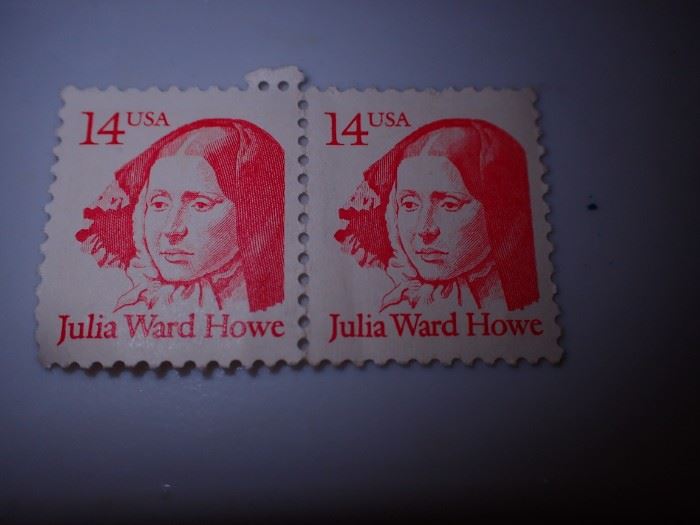 JULIA WAR HOWE 14 CENTS