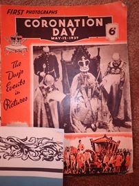 FIRST PHOTOGRAPHS CORONATION DAY MAY 12 1937 