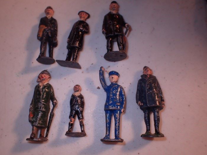 CAST IRON PEOPLE MADE IN ENGLAND