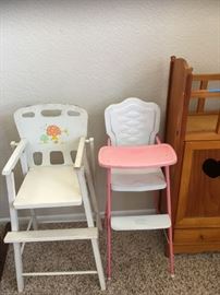  Vintage doll furniture 