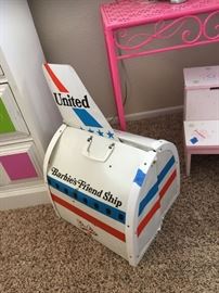  Vintage Barbie airplane 