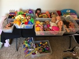 Misc dolls & toys