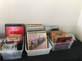 Record albums 