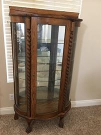  Ornate display cabinet 