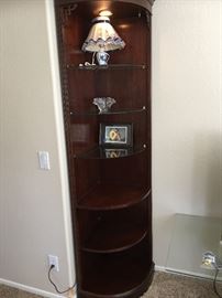 1 of 2 corner shelves