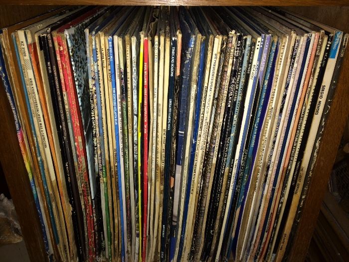 Large collection of vinyl records!