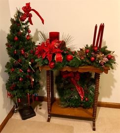 Vintage Occasional Table, Holiday Items