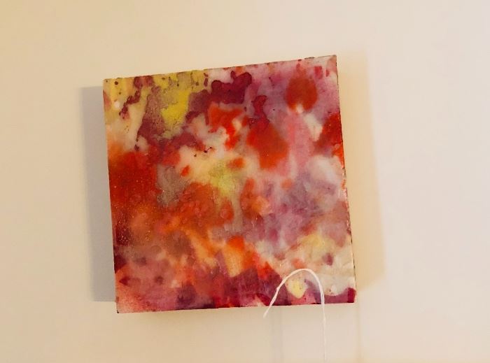 Abbey Blake small encaustic painting